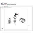 KEY ASSY product image