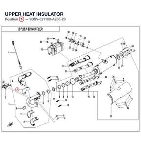 UPPER HEAT INSULATOR product image