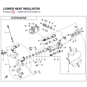 LOWER HEAT INSULATOR product image