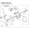 EXHAUST PIPE ASSY product image