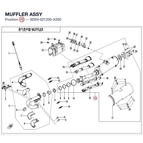 MUFFLER ASSY product image