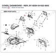 COVER, DASHBOARD - REPL BY 9DSV-041022-6003 product image