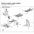 FRONT LH INNER LOWER FENDER product image