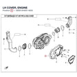 LH COVER, ENGINE product image