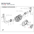 CAP, OIL FILLER product image