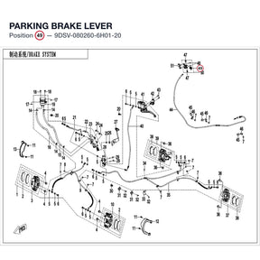 PARKING BRAKE LEVER product image