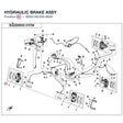 HYDRAULIC BRAKE ASSY product image