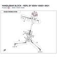 HANDLEBAR BLOCK - REPL BY 9DSV-100001-6K01 product image