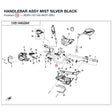 HANDLEBAR ASSY product image