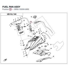 FUEL PAN ASSY product image