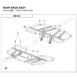 REAR RACK ASSY product image