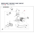 WINCH ASSY "USE BW17-0400" product image