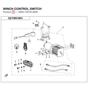 WINCH CONTROL SWITCH product image