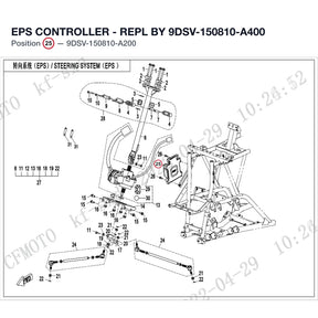 EPS CONTROLLER - REPL BY 9DSV-150810-A400 product image