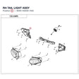 RH TAIL LIGHT ASSY product image