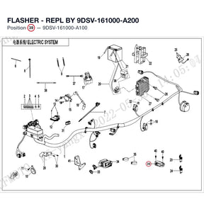 FLASHER - REPL BY 9DSV-161000-A200 product image