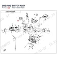 2WD/4WD SWITCH ASSY product image