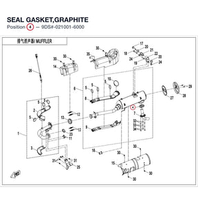 SEAL GASKET,GRAPHITE product image