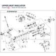 UPPER HEAT INSULATOR product image