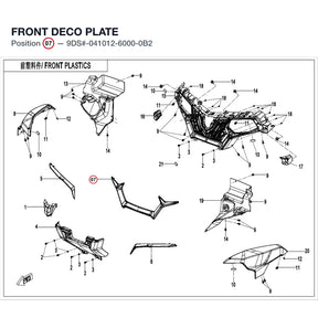 FRONT DECO PLATE product image