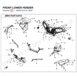 FRONT LOWER FENDER product image