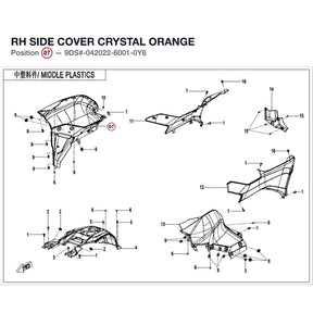 RH SIDE COVER product image