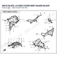 DECO PLATE, LH SIDE COVER product image