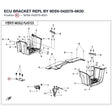ECU BRACKET REPL BY 9DSV-042078-6K00 product image
