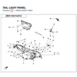 TAIL LIGHT PANEL product image