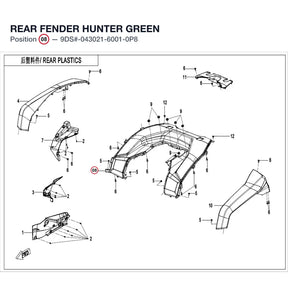 REAR FENDER product image