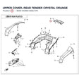 UPPER COVER, REAR FENDER product image