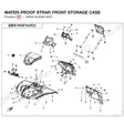 WATER-PROOF STRAP, FRONT STORAGE CASE product image