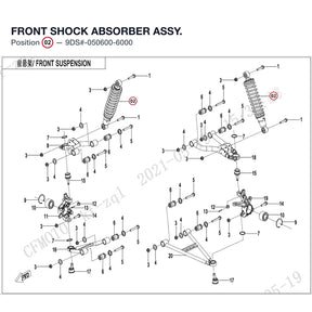 FRONT SHOCK ABSORBER ASSY. product image