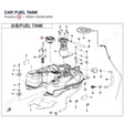 CAP, FUEL TANK product image