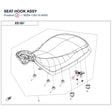 SEAT HOOK ASSY product image