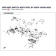 2WD/4WD SWITCH ASSY REPL BY 9DSV-160340-6002 product image