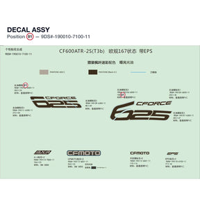 DECAL ASSY product image