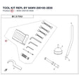 TOOL KIT REPL BY 9AWV-200100-2E00 product image