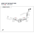 JOINT, CVT AIR INLET PIPE product image