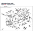 FIXING BRACKET,SEAT product image