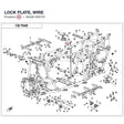 LOCK PLATE, WIRE product image