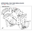 UPPER PANEL, FUEL TANK product image