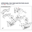 UPPER PANEL, FUEL TANK product image