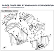 RH SIDE COVER REPL BY 9GQ0-042022-1EC00 product image