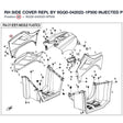 RH SIDE COVER REPL BY 9GQ0-042022-1P500 product image