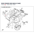 REAR FENDER product image