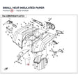 SMALL HEAT-INSULATED PAPER product image