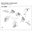 DECO COVER, LH TURN LIGHT product image