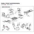 PANEL, FRONT SUSPENSION(RH) product image