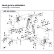 REAR SHOCK ABSORBER product image
